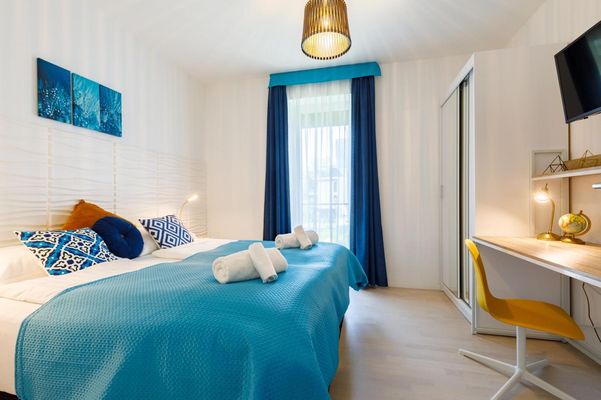 Blue4 Apartment Balatonfůzfő Dış mekan fotoğraf