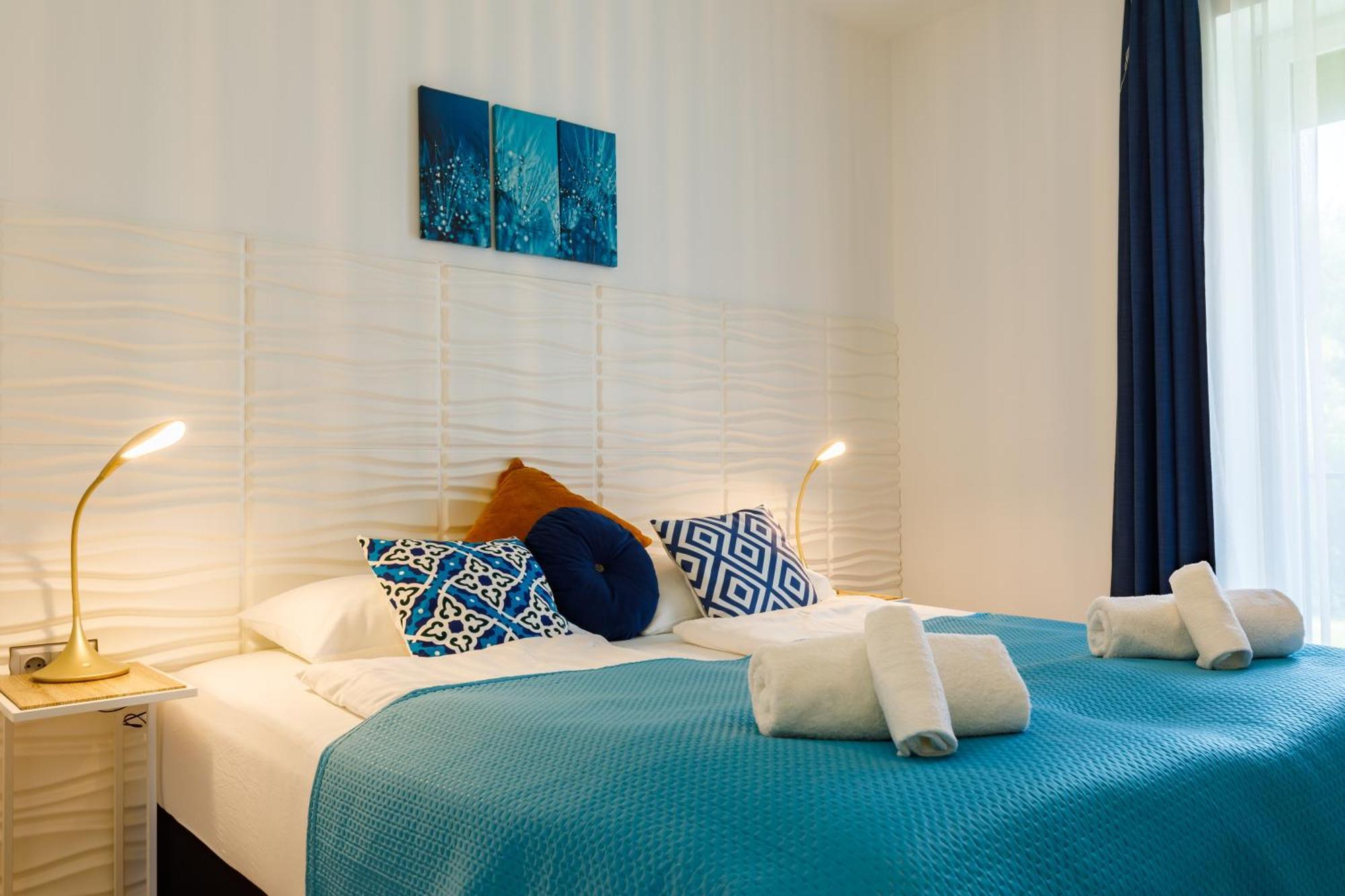 Blue4 Apartment Balatonfůzfő Dış mekan fotoğraf